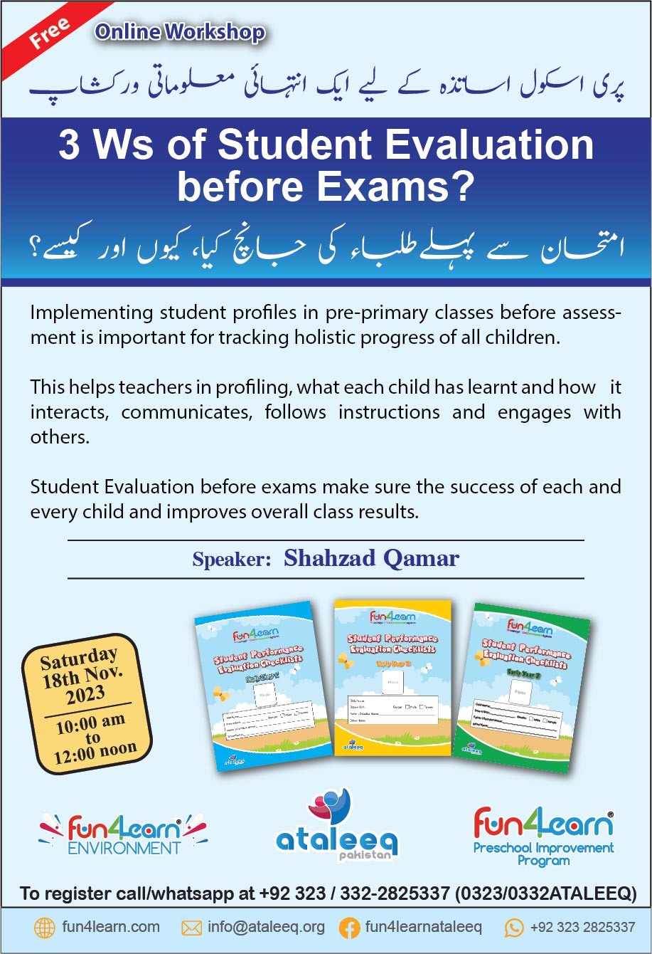 Free Online Workshop on this Saturday 18-11-2023